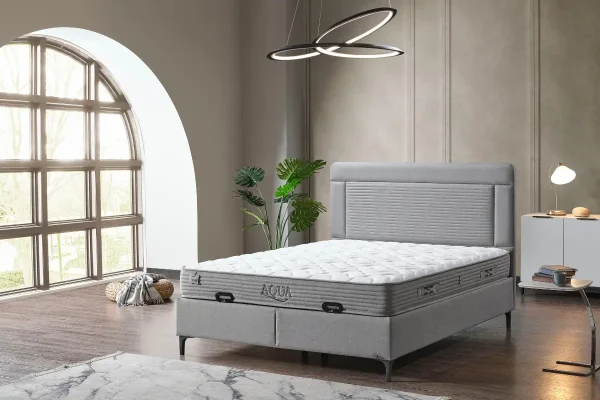 Boxspring met opbergruimte Aqua